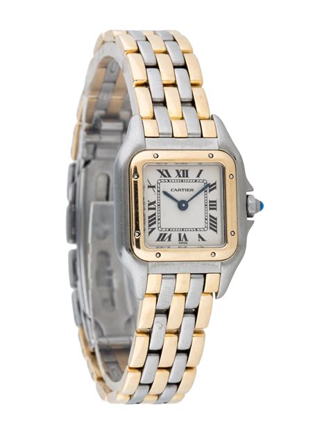 cartier panthere two tone dupe|panthere de cartier watch price.